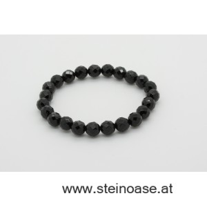 Armband Onyx facettiert 8mm